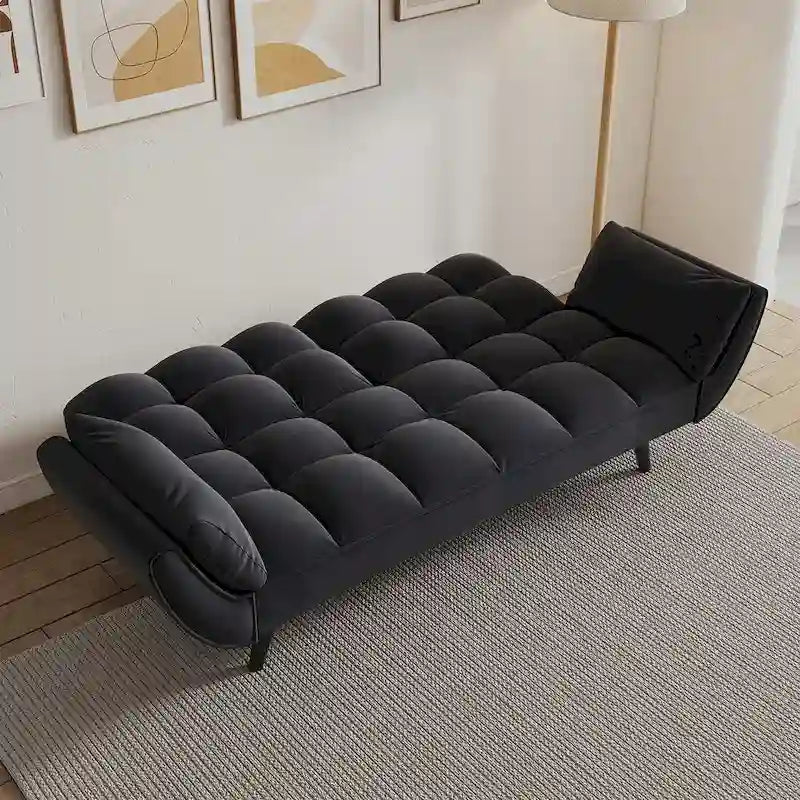 Modular Convertible Sectional Sofa with Ottoman | Sofa or Bed