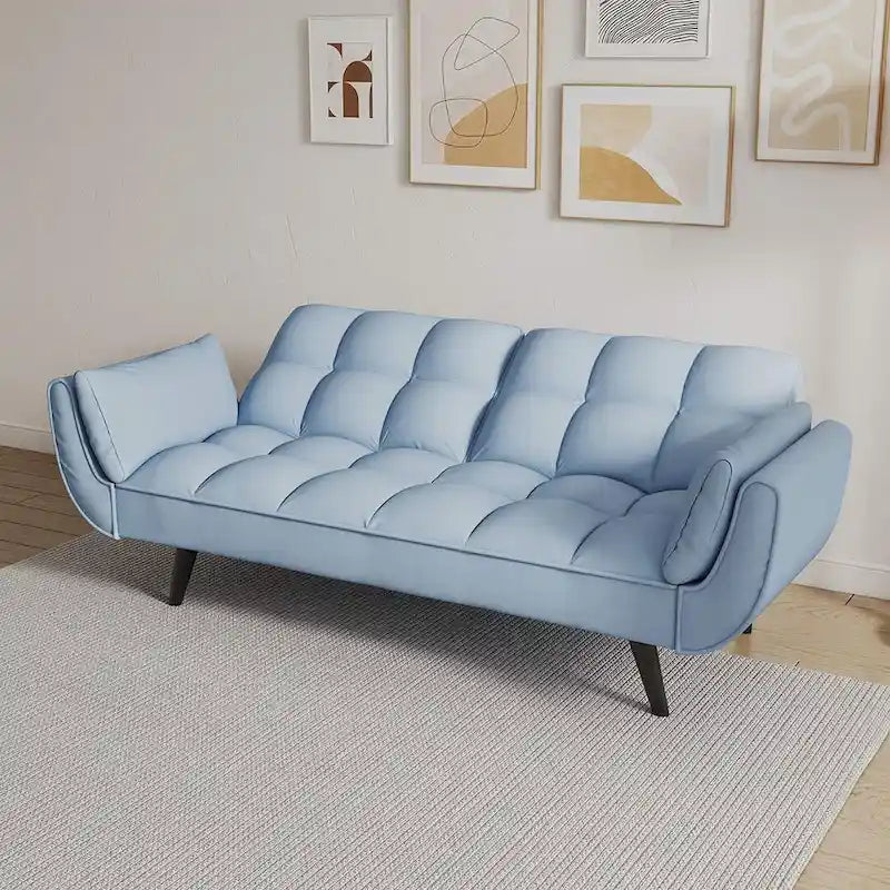 Modular Convertible Sectional Sofa with Ottoman | Sofa or Bed