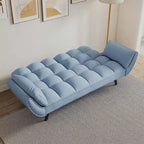 Modular Convertible Sectional Sofa with Ottoman | Sofa or Bed