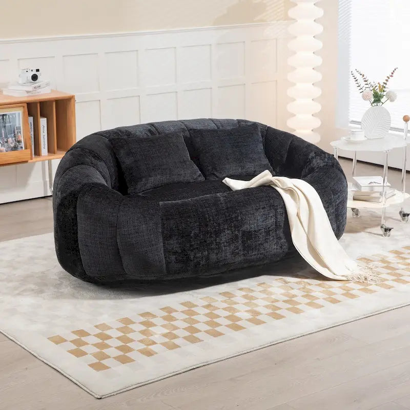 59,06 Canapé paresseux Confort durable Dossier haut