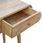 London Solid Mango Wood Console Table | Nordic-Inspired Design