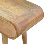 London Solid Mango Wood Console Table | Nordic-Inspired Design